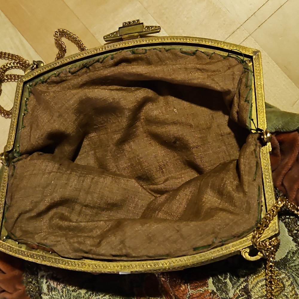 1920s Aubusson Tapestry Purse - Picture 7 of 8